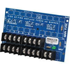 Módulo de Distribución de Energía UL PD8ULCB / 8 Salidas Clase 2 PTC Protegidas / Entrada 12-24VDC o 24-28VAC / Auto-resetable / Montaje Incluido / Garantía de Por Vida Módulo de Distribución de Energía UL PD8ULCB / 8 Salidas Clase 2 PTC Protegidas / Entrada 12-24VDC o 24-28VAC / Auto-resetable / Montaje Incluido / Garantía de Por Vida