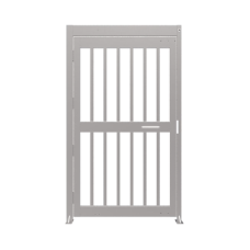 Puerta de Alta Seguridad de Cuerpo Completo Acabado en Acero Inoxidable Puerta de Alta Seguridad de Cuerpo Completo Acabado en Acero Inoxidable