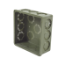  Caja Cuadrada  de 1/2