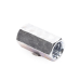 Cople hexagonal roscado cuerda máquina galvanizado d 9.5 mm (3/8