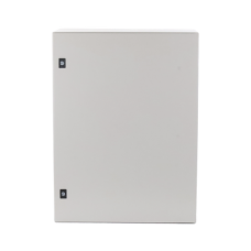 Gabinete de Acero, Nema 4 -IP 65 de 60 x 80 x 30 cm con Platina.