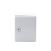 Gabinete de Acero / Nema 4 -IP 66 de 20 x 25 x 15 cm / Platina y certificado UL.