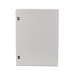 Gabinete de Acero, Nema 4 -IP 65 de 60 x 80 x 30 cm con Platina.