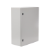 Gabinete de Acero, Nema 4 -IP 65 de 60 x 80 x 30 cm con Platina.