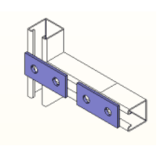Conector 9 cm, 2 Perforaciones. Conector 9 cm, 2 Perforaciones.