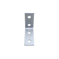 Angulo 9 X 10 cm con 4 Perforaciones.