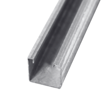 Unicanal Sólido 4 X 4 cm X 3 m (Galvanizado en Caliente). Unicanal Sólido 4 X 4 cm X 3 m (Galvanizado en Caliente).