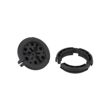 Bota Pasamuro de 4 Con 6 Orificios de 1/4 Para Cable Corrugado