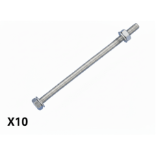 Kit de 10 Tornillos para Montar 1 Separador de Plástico