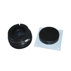 Placa y Goma Pasamuro para Cable Coaxial de 1/2