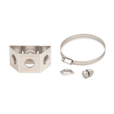 Adaptador para Sujetadores Tipo Mariposa. Instalación en Tubo con Diámetro 0.75 a 1.5 Pulgadas (19.05 a 38.1 mm). Paquete de 10 Piezas