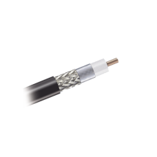 Cable Coaxial 90% de Blindaje, Certificación RoHS, Conductor de Cobre Revestido de Aluminio, 50 Ohms, Carrete de 300 Metros (984.25 Pies)