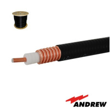 Cable Coaxial HELIAX de 1/2, Cobre Corrugado, Blindado, 50 Ohms, Carrete de 305 Metros (1000 Pies) Cable Coaxial HELIAX de 1/2, Cobre Corrugado, Blindado, 50 Ohms, Carrete de 305 Metros (1000 Pies)