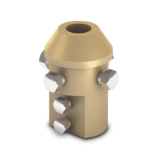 Adaptador de Punta Pararrayo PDC en Mástil 1 1/2