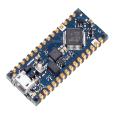 Placa de Desarrollo Arduino Nano Every / Microcontrolador ATmega4809 20 MHz / 48 KB Flash / 6 KB SRAM / USB-C Serial Bridge / Compatible 5V / Formato Nano / Maker y Robótica