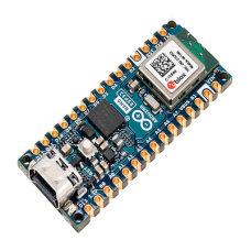 Placa Desarrollo Arduino Nano ESP32 / Microcontrolador ESP32-S3 Dual-Core 240 MHz / Wi-Fi 4 802.11 b/g/n + Bluetooth LE 5.0 / 16 MB Flash Externa + 8 MB PSRAM / Compatibilidad Arduino Cloud + MicroPython / USB-C + Conectividad IoT