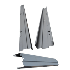 Marco metálico para puerta de emergencia sentido izquierda