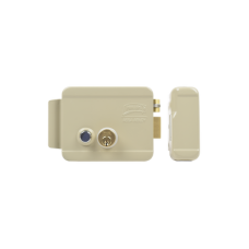 Cerradura Eléctrica / Incluye Llave / Derecha/ Con Botón integrado /Exterior