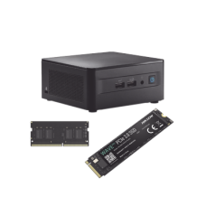 ASUS NUC KIT / ESTACION DE TRABAJO / CORE I5 12VA GENERACION / RAM 16GB / SSD 256