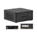 Kit / Mini PC NUC Barebone / Intel Core I3 /bluetooth / Incluye memoria 8GB / Incluye 256 SSD / No incluye sistema operativo