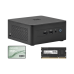 Kit / Mini PC NUC Barebone / Core I7 /bluetooth / Incluye memoria 16GB / Incluye 512 SSD / No incluye sistema operativo