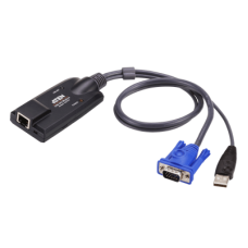 Cable Adaptador | KVM VGA USB | Resolución 1600x1200 | 40m | Emulación de teclado y mouse