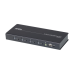 Switch KM USB| 4 Puertos | Boundless Switching | RS232 | Controla 4 Computadoras con 1 Teclado/Mouse