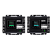 Codificador/Decodificador HDMI | Over IP H.265 True 4K | 3840x2160@60Hz 4:4:4 | Audio Embebido-Desembebido | Función de Video Wall | USB 2.0 + RS-232 | Matriz AV | PoE