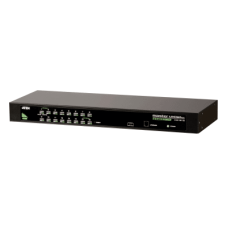Switch KVM | 16 Puertos | Control 64-256 Computadoras | USB-PS/2 Dual Interface | Video 2048x1536 | Hotkey-OSD | Rack Mount 1U
