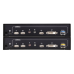 Extensor KVM DVI | Transmisión por Fibra Óptica | Distancia hasta 600 m | Resolución 1920x1200 a 60 Hz | Señales RS-232 y USB