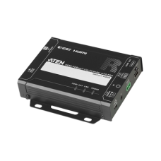 Receptor HDMI HDBaseT-Lite con PoH | 4K a 35 m (Cat 5e/6) / 40 m (Cat 6a/ATEN 2L-2910 Cat6); 1080p a 60 m (Cat 5e/6) / 70 m (Cat 6a/ATEN 2L-2910 Cat6) | HDBaseT Clase B | PoH PD |