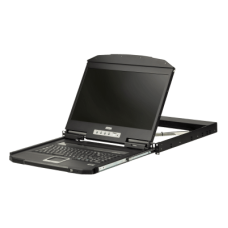 Consola LCD KVM Ultra Short Depth Single Rail | Pantalla Ancha 18.5 Consola LCD KVM Ultra Short Depth Single Rail | Pantalla Ancha 18.5