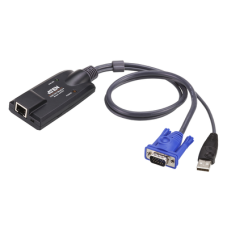Switch KVM | cable DVI | USB de 2 puertos | con selector remoto de puerto