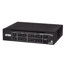 Switch HDMI de Presentación 4x2 True 4K / Multi View / 4 HDMI Entradas / 2 HDMI Salidas / Escalador 4K Integrado / Control RS-232, IR, Telnet, Web GUI / Montaje en Rack / Modo de Espera para Ahorro de Energía