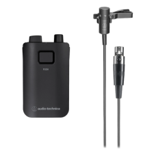 TRANSMISOR DE PETACA INALÁMBRICO CON MICRÓFONO DE SOLAPA AT831CH SERIE ESW.