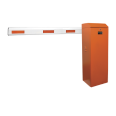 Kit de Barrera Vehicular Izquierda Color Naranja y Brazo de 3 m