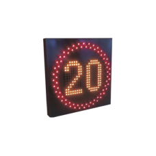 Pantalla para limite de velocidad