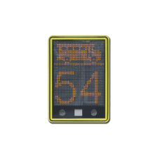 Radar de velocidad de 3 dígitos con mensajes variables y confgurables