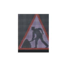 Señalamiento para tráfico con mensajes variables