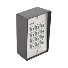 Teclado exterior/interior antivandálico, 3 relevadores, salida wiegand, 1200 usuarios
