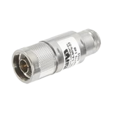 Atenuador en Línea de 1 dB, 2 Watt Máximo, DC-4 GHz, Conectores N Macho-Hembra. Atenuador en Línea de 1 dB, 2 Watt Máximo, DC-4 GHz, Conectores N Macho-Hembra.