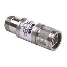 Atenuador en Línea de 6 dB, 2 Watt Máximo, CD-4 GHz, Conectores N Macho-Hembra.