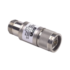 Atenuador en Línea de 20 dB, 2 W. Máximo, CD-4 GHz, Conectores N Macho-Hembra. Atenuador en Línea de 20 dB, 2 W. Máximo, CD-4 GHz, Conectores N Macho-Hembra.