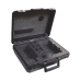 Estuche de Transporte de Alto Impacto para Wattmetro BIRD 43, Carga Terminal, Conectores Q. C., Muestreador de RF y 4 Elementos.