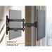 Soporte de Pared Articulado para Pantallas o Monitores | Compatibilidad VESA 75x75 - 200x200 / Hasta 43 Pulgadas | Capacidad Máxima de Carga 20 kg | Fabricado en Acero