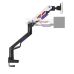 Brazo Para Monitor 24-57 Pulgadas/Hasta 30 KG/ VESA 75 X 75 - 200 X 200