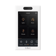 Control de iluminación touch desde su pantalla en pared
