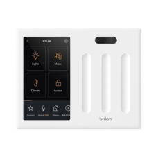 Control touch desde su pantalla en pared, compatible con 3 cargas para controlar iluminacion.