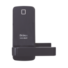 Cerrojo Electrónico con Manija y Lector de Huella/ Tarjeta para Puerta de Vidrio