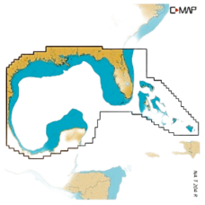 Carta Náutica C-MAP REVEAL X / Integración con Simrad NSX / Mapas Vectoriales Complejos / Batimetría de Alta Resolución / Modos Día y Noche / Actualizaciones Gratuitas por 12 Meses / Herramienta Inspector de Mapas / Reli